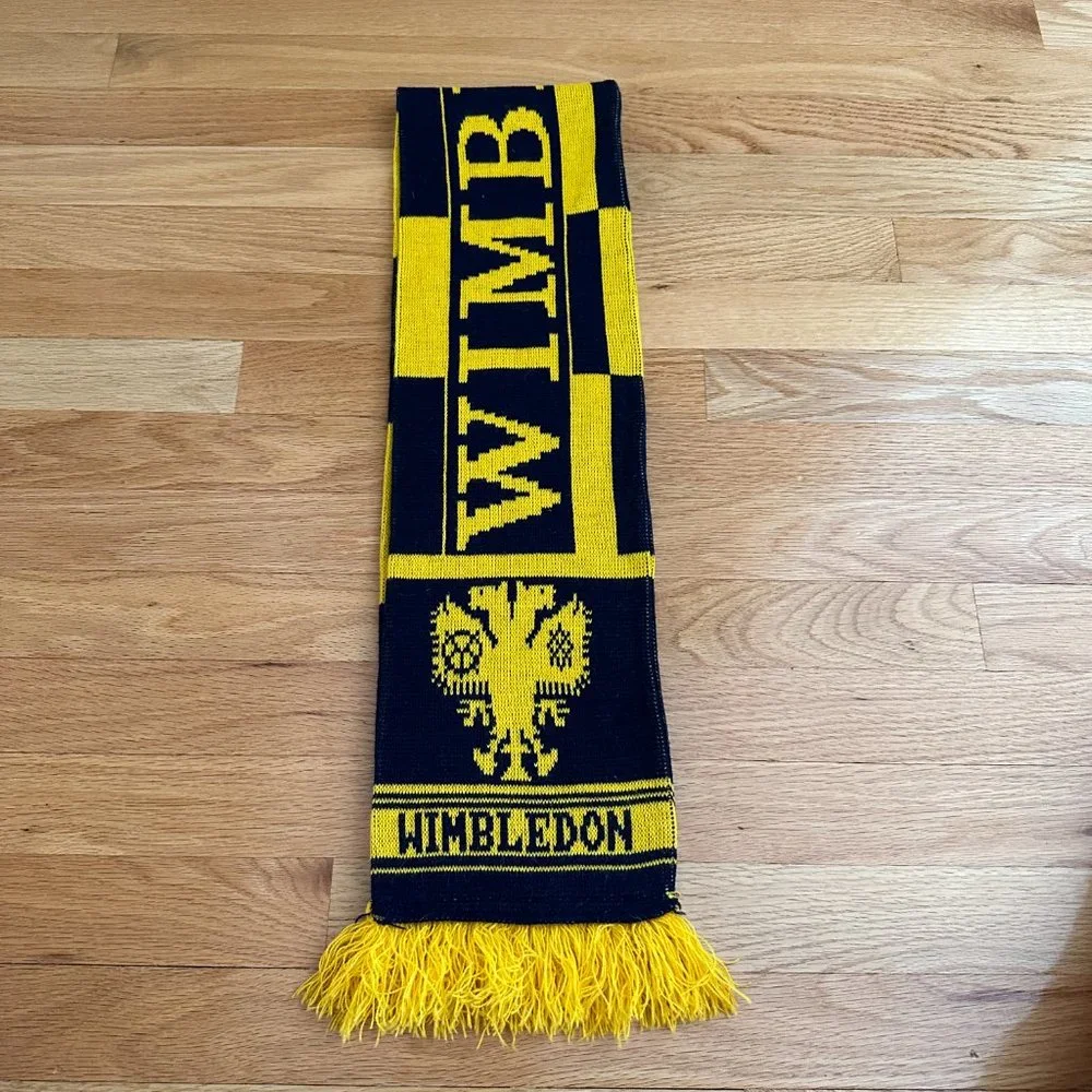 Vintage Wimbledon Football Club Scarf